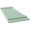 Ekena Millwork Americraft 5-Board (2 Batten) Wood Joined Board-n-Batten Shutters w/Ellipt Top, ARW101BE518X77SGH, PR ARW101BE518X77SGH - alternate 3